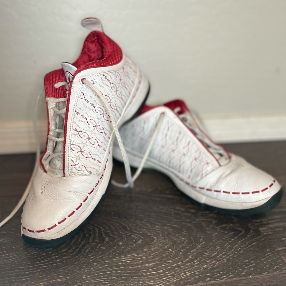 Nike Jordan 23 low white varsity red 323405-161